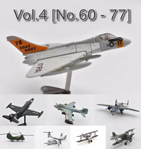 Furuta Choco Egg Fighter Aircraft Vol.4 [No.060 - 077 + SECRET] Japan 2005