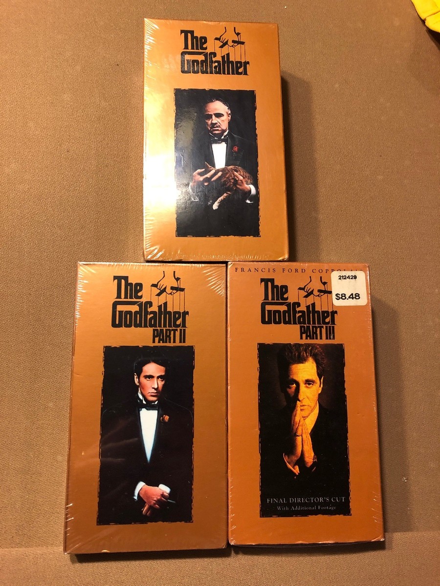 The Godfather Collection (VHS, 6-Tape Set) The Godfather