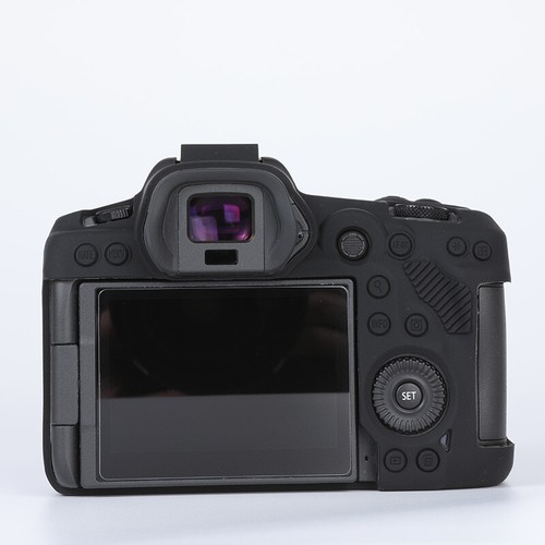 Soft Silicone Camera Case for Canon EOS R5 R6 Protective Body Cover Anti-Scrat - Picture 4 of 16