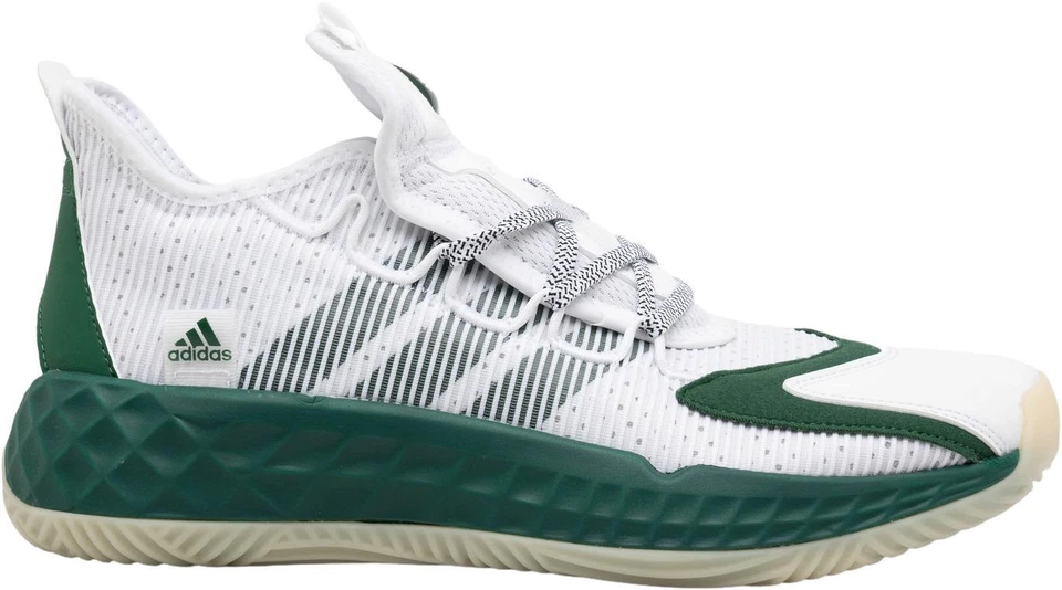 adidas Pro Boost Low White Dark Green
