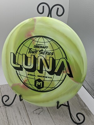 New Discraft 2022 McBeth Tour Series ESP Swirl Luna Putter Disc Golf 173-174g