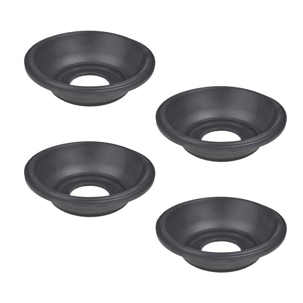 4 Carburetor Diaphragm Vacuum Membrane Fit For KAWASAKI NINJA ZX