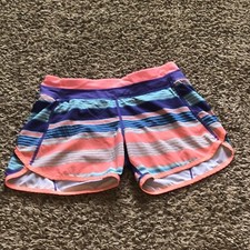 IVIVVA by LULULEMON Girls aztec Speedy Shorts athletic shorts, size 14