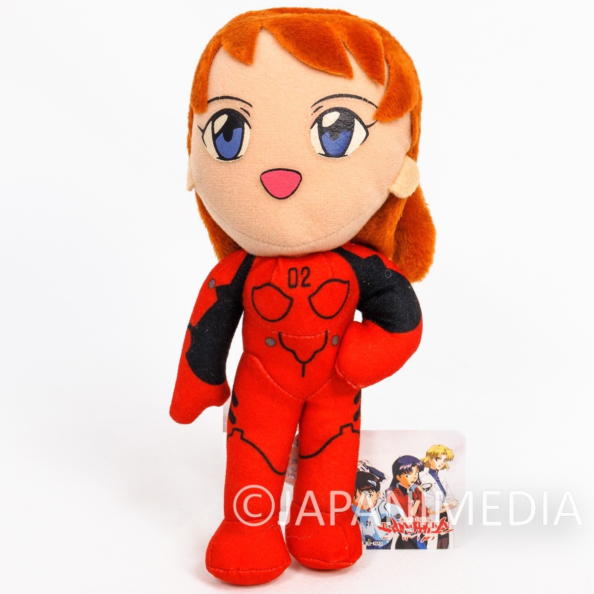 小物 Asuka Evangelion Asuka Langley Plug Suit Plush Doll Figure SEGA