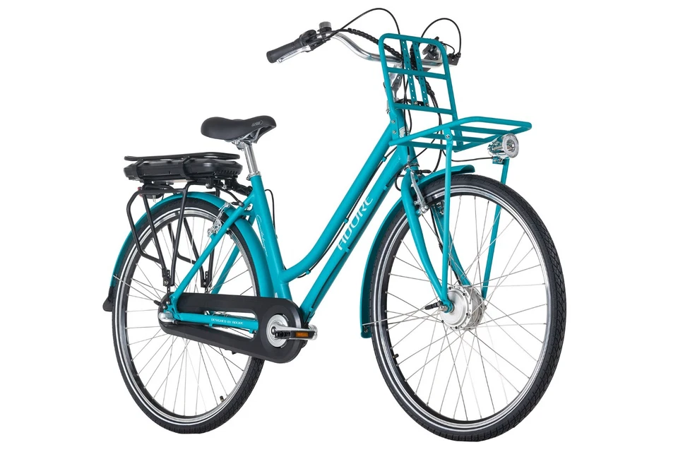 E-City Bike 28'' Cantaloupe E-Bike Blau 3 Gänge 250W 36V/10,4 Ah 148E - Bild 2 von 4