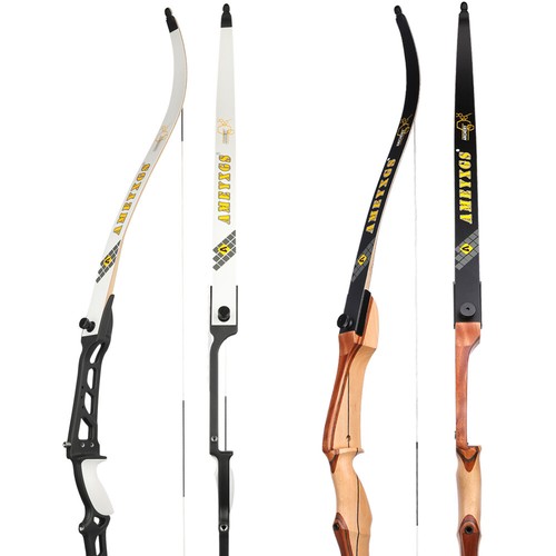 66" 68" 70" Takedown Recurve Bow Limbs 14-40lbs Fiberglass Bamboo Archery Target - Picture 5 of 19