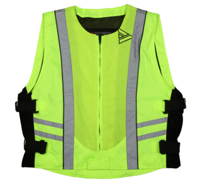 Modeka Basic Mesh Motorrad Warnweste viel Reflektor Weitenversteller alle Größen