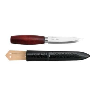 New Mora Classic No 2 Red Birch Fixed Blade Knife M-13604