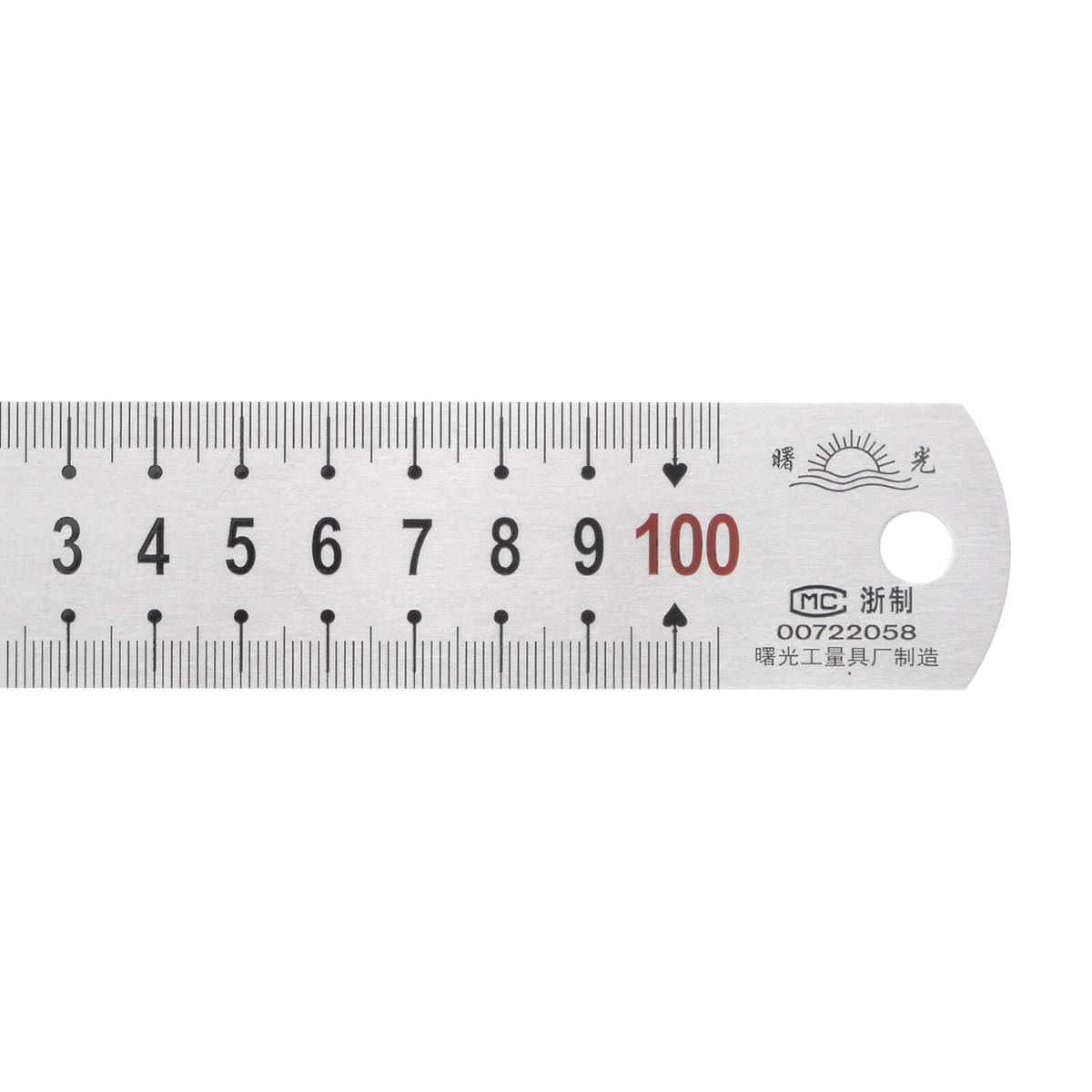 8 Inch Ruler Walmart Metal Ruler Walmart 3-Piece Stainless Steel Ruler Set - 6, 8, 12 Inch ...