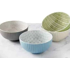 Denmark 4-piece All-Purpose Porcelain Bowl Set