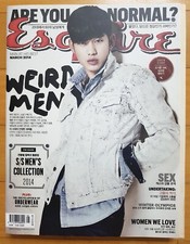 KIM SOO HYUN, Jang Ki Yong Nam Joohyuk-Whole Magazine/ESQUIRE Korea/2014 RARE