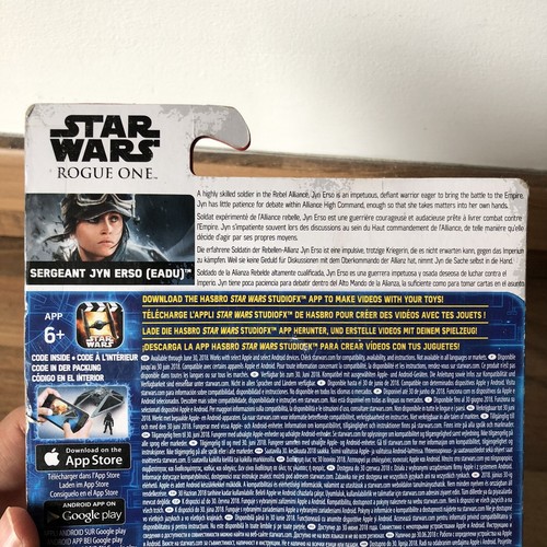 Star Wars Rogue One - Sergeant Jyn Erso (Eadu) Action Figure - New - Picture 9 of 13