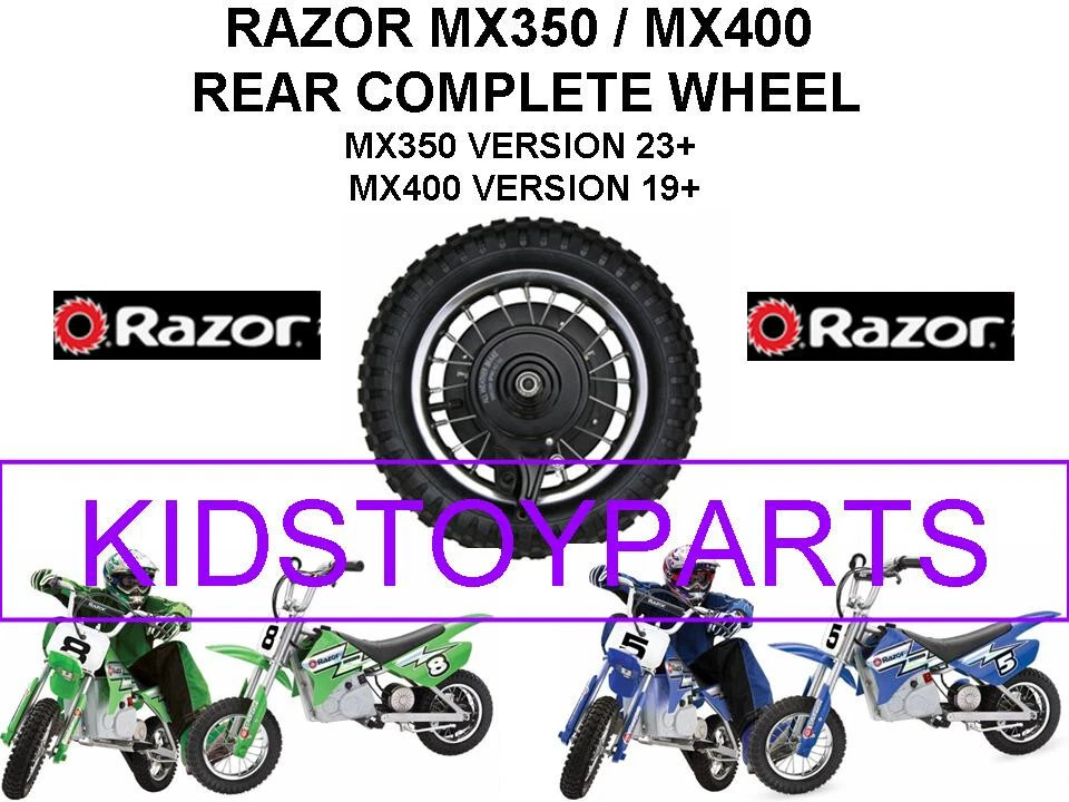 Razor mx350 cheap wheel