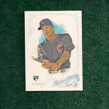 ADDISON RUSSELL - 2015 TOPPS ALLEN & GINTER ROOKIE CARD # 133 - CHICAGO CUBS MLB. rookie card picture