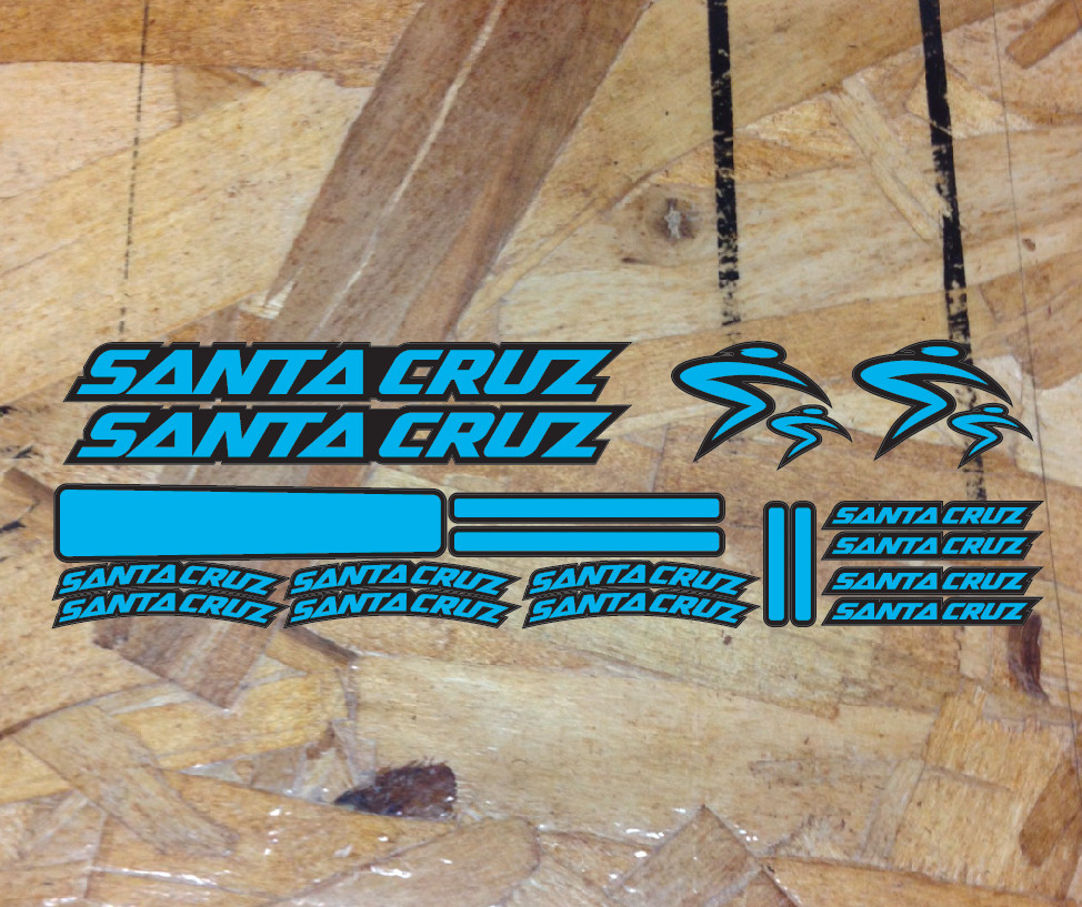 Santa Cruz Mountain Bike Made USA Ricambio Decalcomanie Adesivi Telaio Kit MTB