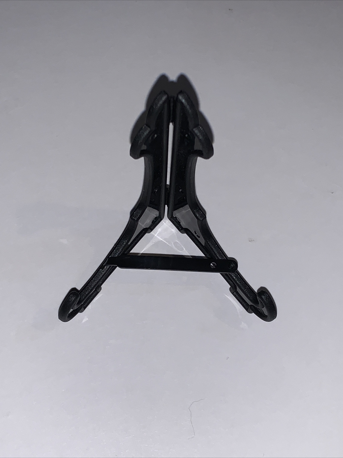 6 BCW FOLDABLE BLACK CARD HOLDER STANDS Easel Small Display Sports Trading Photo