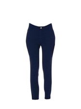 Pantalone Liu jo  da donna, in viscosa elasticizzata, colore blu, codice TA41...