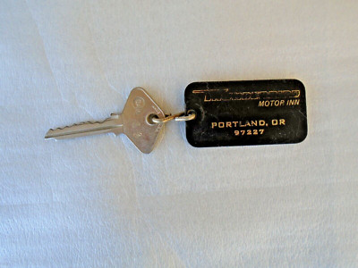 Thunderbird Motor Inn Hotel Key & Fob Portland OR - Microsoft - Numbers Match