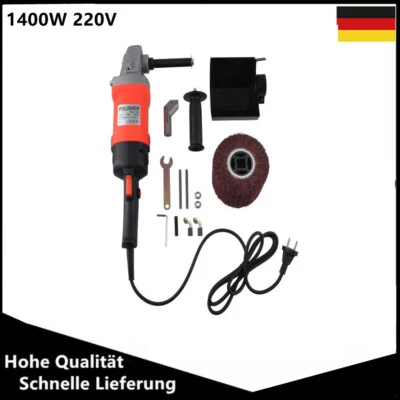 1400W Satiniermaschine Polierer Schleifmaschine Poliermaschine Bürstenschleifer