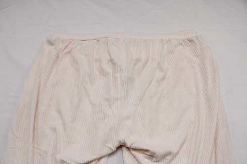 ASOS Design Women's Maternity Lounge Ribbed Joggers SO3 Ecru Size US:12/UK:16 - Picture 4 of 4