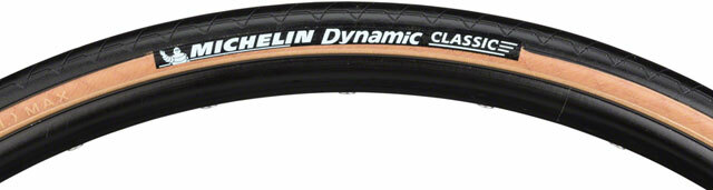 Michelin Dynamic Classic Tire - 700 x 25, Clincher, Wire, Black/Tan