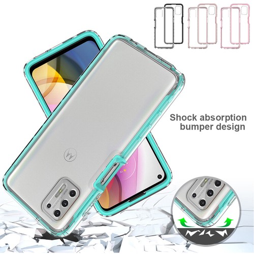 For Motorola Moto G Stylus Play Power 21 One 5g Ace Hybrid Clear Tpu Case Cove Ebay