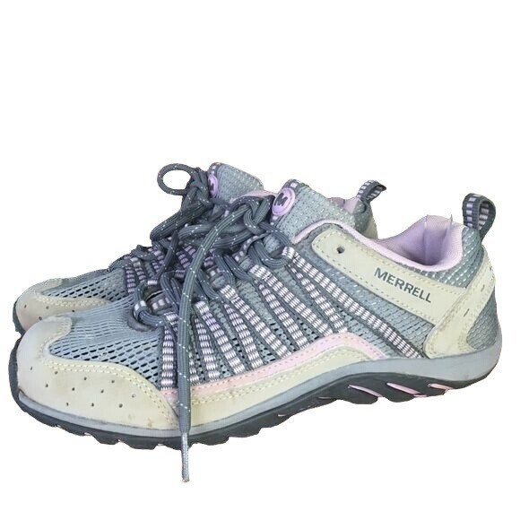 Scarpe da ginnastica MERRELL da donna orchidea ghiacciata Bloom corsa escursionismo stringate