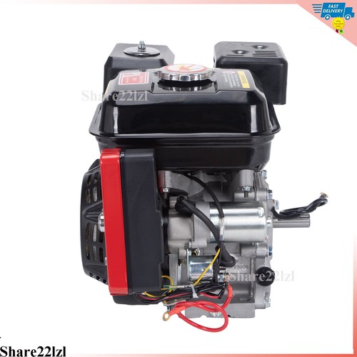 Elektrostart 212cc 7,5 PS Horizontalmotor Go Kart Gasmotor Motor 4-Takt - Bild 4 von 16