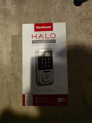 Kwikset Halo Select Wi-Fi and Matter Enabled Smart Lock - Satin Nickel **NEW**