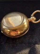 Antique 9ct Gold Filled Sovereign Case Circa 1901 by A.L Dennison. 