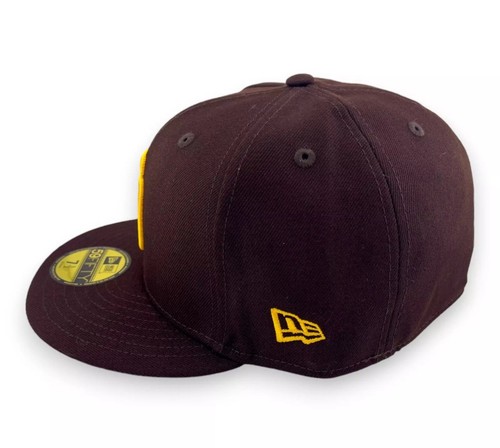 New Era San Diego Padres Jackie Robinson #42 Side Patch Black UV 59FIFTY Hat - Picture 4 of 6