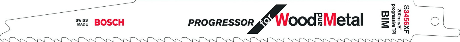 Bosch Professional 2 pezzi di lame per sega universale S 3456 XF Progressor ywER