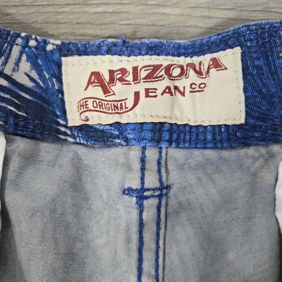 Мужские шорты Arizona 36 цвет синий гавайская ладонь - Изображение 4 из 4