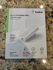 NEW Belkin Boost Charge Pro 20W USB-C GaN Wall Charger smartphones tablets