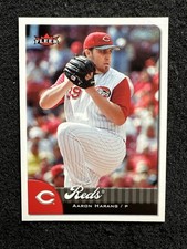AARON HARANG #246 2007 Fleer Baseball QTY QTY Cincinnati Reds