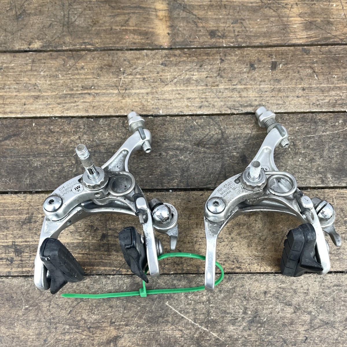 Shimano Ultegra BR-6500 Caliper Brakes Set Silver F/R Road Bike 