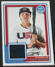 GRADY EMERSON 2023 Panini USA Stars Stripes Jersey Rookie (29/250) Longhorns