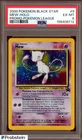 2000 Pokemon Black Star Promo Pokemon League #9 Mew Holo PSA 6 EX-MT