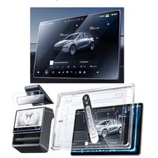 3 in 1 Tesla Screen Protector Matte 15.4" Model Y Juniper Model 3 Highland