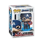 Funko POP! Marvel Avengers Endgame Captain America #573 [with Electrified Mjolni