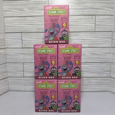 Super7 Sesame Street Wave 2 Blind Box Bundle Of 5,ReAction Figures, New/Unopened