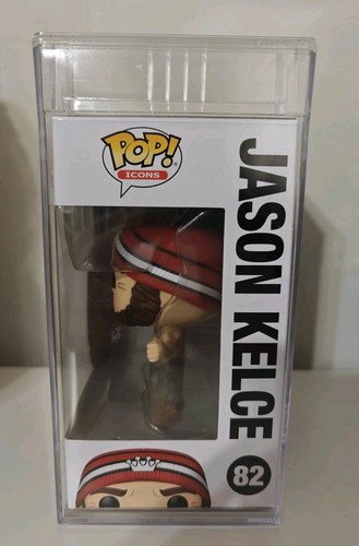 Jason Kelce Shirtless 82 Philadelphia Eagles Icons Funko Pop! PSA 10 GEM MINT - Picture 3 of 5