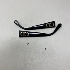 CHRISTIAN DIOR 2931 90 BLACK TEMPLE ARM PARTS WITH SCREWS MQ89
