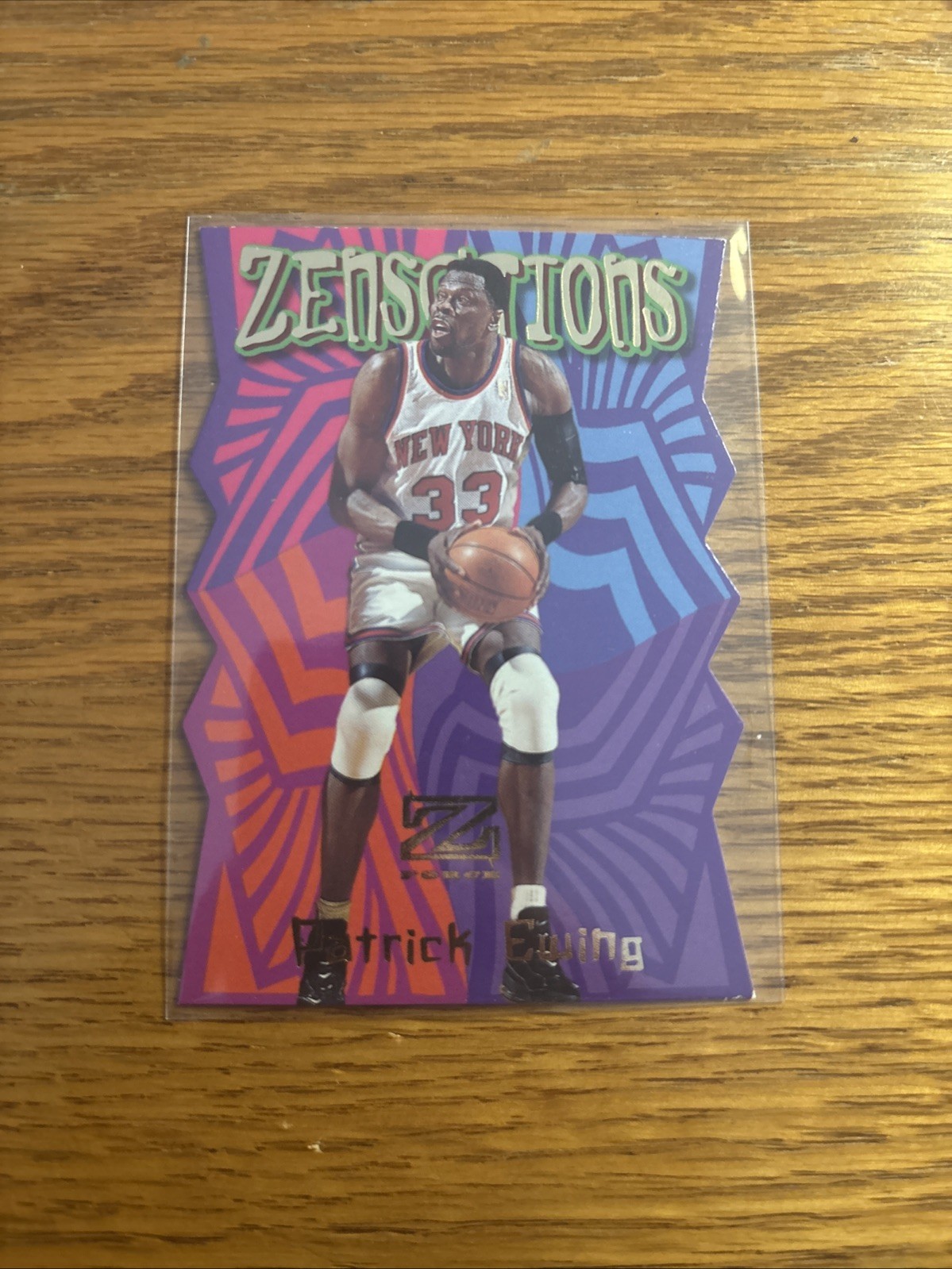 1997-98 Skybox Z-Force - Zensations Patrick Ewing #5ZN