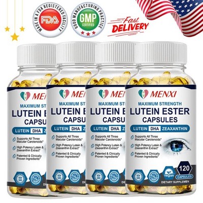 Eye Vitamins Lutein and Zeaxanthin - Relief Eye Strain Vision Health, Supplement
