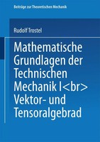 Rudolf Trostel | Mathematische Grundlagen Der Technischen Mechanik I | Buch | X
