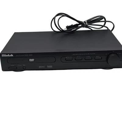 Mintek DVD Player DVD-1600 Black MP3 CD-R/RW Kodak Picture CD Dolby Digital - Image 1 of 4