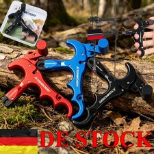 4-Finger Bogenausl&ouml;ser360&deg;drehbar Daumenabzug Einstellbar f&uuml;r Compoundbogen Jagd