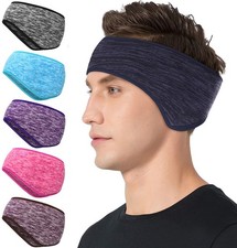Winter Ear Warmer Headband Fleece Ear Cover for Men Women Cold Weather Ear Muffs
