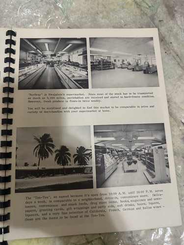 Vintage Kwajalein Marshall Islands Global Work Management Department 1972 - Imagen 12 de 12